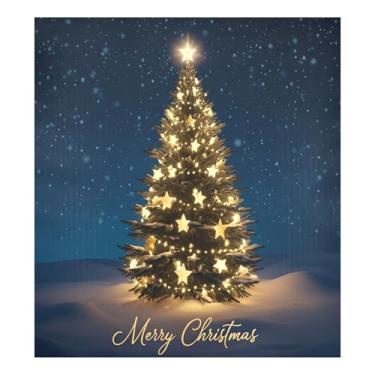 Imagem de SEHANY Capa magnética para lava-louças de árvore de Natal, adesivos magnéticos para decoração de Natal antiarranhões para painel de geladeira e lava-louças, decoração de Natal de cozinha doméstica 58