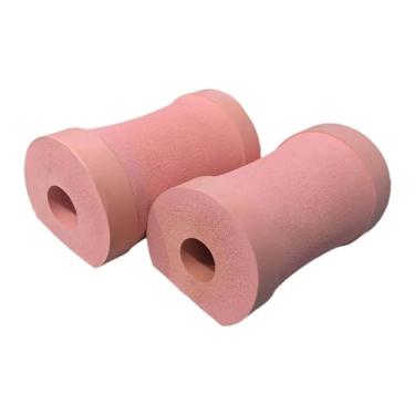 Imagem de YIJU Almofadas para flexões, Equipamento de treinamento de força, Fitness, Acessórios estáveis ​​para casa, Blocos de espuma para apoio de flexões de, Rosa