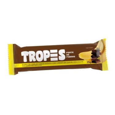 Imagem de Barra De Cereal Tropes Banana Com Chocolate Display Com 24 Unidades