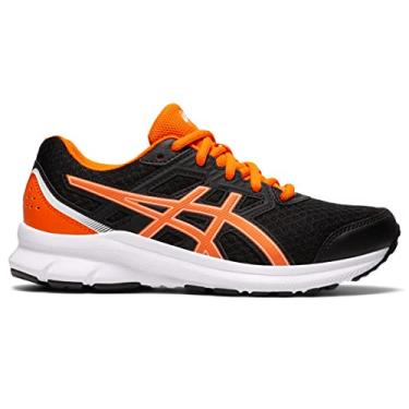 Imagem de ASICS Tênis de corrida infantil Jolt 3 GS, Preto/laranja calêndula, 7 Big Kid