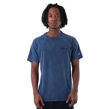 Imagem de Camiseta Champion Manga Curta Registered Trademark Preto-Masculino