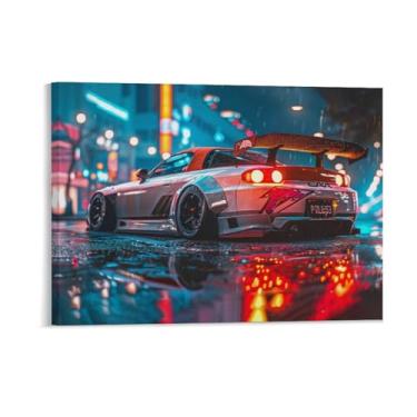 Imagem de HouLaiZhe Modificado S2000 Jdm pôsteres de esportes de carro tela estética decoração de quarto pintura de parede impressões de sala de galeria decoração de parede para quarto sala de estar escritório