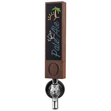 Imagem de Alça para torneira de cerveja quadro-negro, ótimo para restaurante, bar, cafeteira e casa kegerators, Monogram O