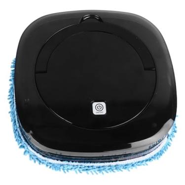Imagem de ZAWELIYO Robô de Esfregão Eficiente Limpador Fino Máquina de Esfregar Automática a Seco e úmido para Piso Duro Pêlos de Animais de Estimação Operação Silenciosa para Uso Doméstico ABS 1 Conjunto