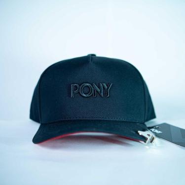 Imagem de Boné Trucker Preto Abridor - PONY-Unissex