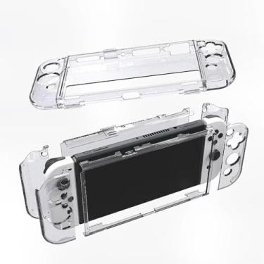Imagem de Capa Transparente Compatível Com Nintendo Switch Oled, Acrílico