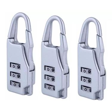 Imagem de Cadeado Com Segredo Segurança Mala De Viagem Mochila Bolsa