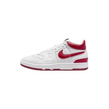Imagem de Nike Tênis masculino de ginástica, Branco/Vermelho, 40