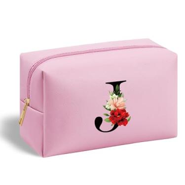 Imagem de Presentes de aniversário de amizade para mulheres, sua tia, irmã, dama de honra, colegas de trabalho, noiva, bolsa de cosméticos para viagem, maquiagem, bolsa com zíper, linda bolsa de higiene pessoal