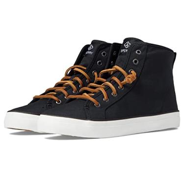Imagem de Sperry Tênis masculino Crest cano alto Seacycled, Preto, 37