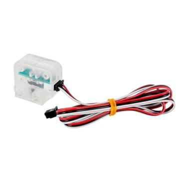 Imagem de Módulo de detecção de quebra de filamento de impressora 3D - Sensor de esgotamento de cabo de 1M, detector de desgaste de material para impressoras 3D(Transparent)