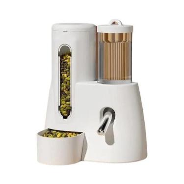 Imagem de Comedouro E Bebedouro Automático 2 Em 1 Para Hamster Com Grande Capaci