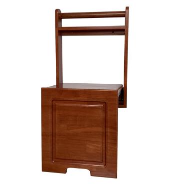 Imagem de Assento de chuveiro dobrável montado na parede com alça, banco de entrada dobrável, cadeira dobrável montada na parede, banco de troca de sapatos, banquinho invisível para sapatos, banco de entrada