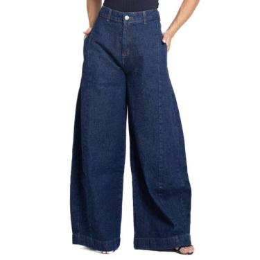 Imagem de Calça Jeans Sawary Balloon - 282090 42, Azul, 42