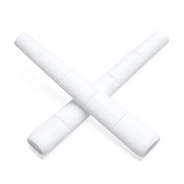 Imagem de 2 pares de meias de substituição para óculos de sol Oakley Industrial M Frame 2.0 – Opt., Branco, One Size