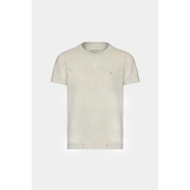 Imagem de Camiseta Aramis Manga Curta Infantil Linho Bicolor Menta-Masculino