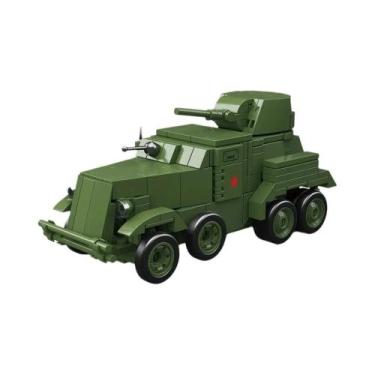 Imagem de Modelo De Tanque Militar Da Segunda Guerra Mundial Em Blocos De Montar
