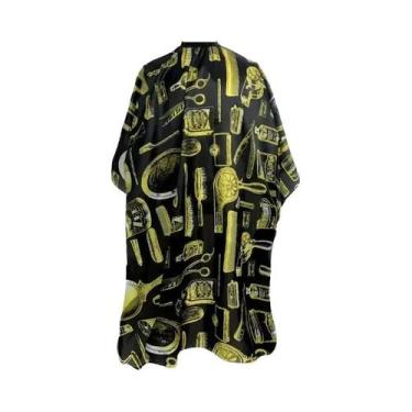 Imagem de Avental Unissex Para Cabeleireiro, Capa De Corte De Cabelo Para Salão,