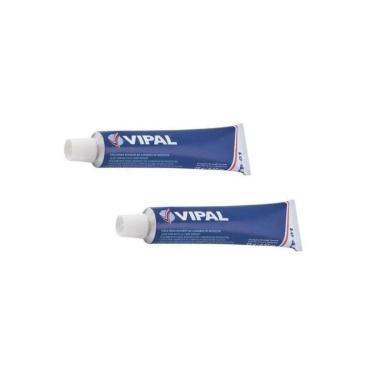 Imagem de Kit 2 Cola p/ remendo câmara de ar bicicleta moto Vipal 15g-Unissex