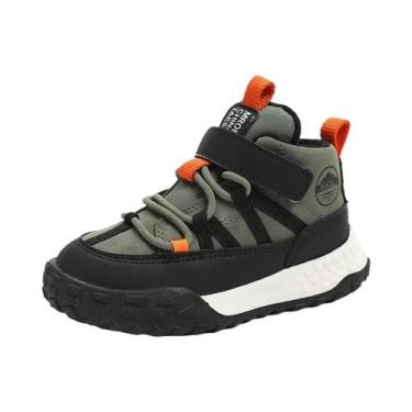 Imagem de Tênis Infantis Quentes De Pelúcia Com Forro De Cashmere Para Meninos E