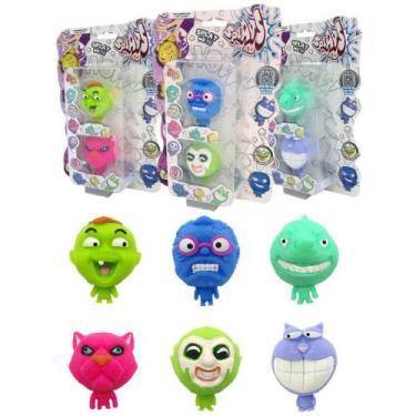 Imagem de Boneco SPLATS Head Mini 2 Figuras Série Estica e Explode Diversão