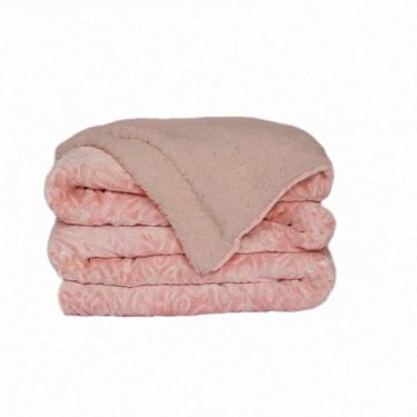 Imagem de Cobertor Dupla Face Plush com Sherpa Dreams Queen Macio1 Peça Confortável (Taylor)