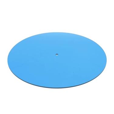 Imagem de Naroote Tapete Giratório de Acrílico de Baixo Ruído para Toca-Discos de 12 Polegadas para Melhor Qualidade de Som e Ressonância Amortecida, Adequado para Colecionadores de Discos e Entusiastas de