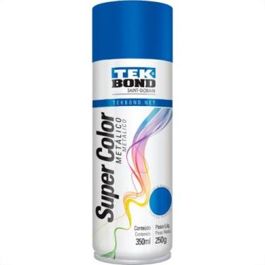 Imagem de Tinta Spray Tekbond Azul Metalico 350Ml - TEK BOND, Azul