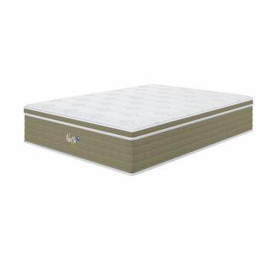 Imagem de Colchão Sonos Nattu Látex Queen Mola Ensacada 158x198x34cm