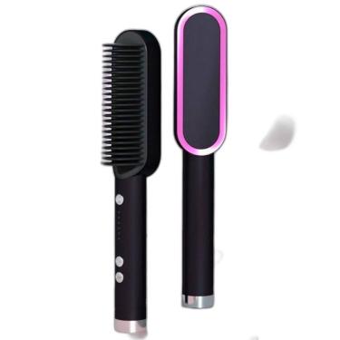 Imagem de Escova 3 Em 1 Secadora Modeladora Portátil 110/220V Bivolt