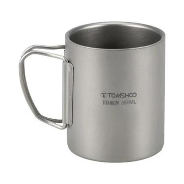 Imagem de Copo De Água De Titânio De Dupla Camada 220/350/450/600ml Para Casa, C