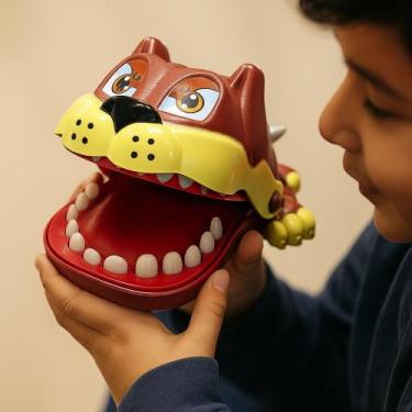 Imagem de Jogo Morde Dedo Cachorro Bravo Brinquedo de Susto e Sorte Interativo M