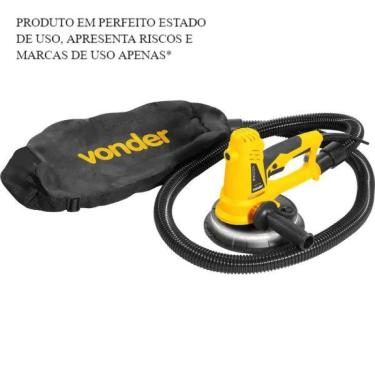 Imagem de Lixadeira de parede Com riscos e uso c/ led 750W 220V lpv750 Vonder