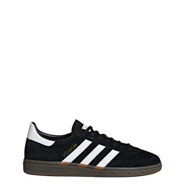Imagem de adidas Originals Tênis masculino Handball Spezial, Core Black/Calçado Branco/Goma, 37 BR