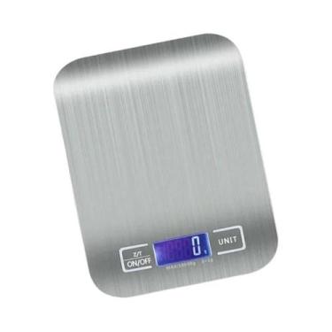 Imagem de Balança Digital De Cozinha Pequena De Alta Precisão Em Aço Inoxidável,