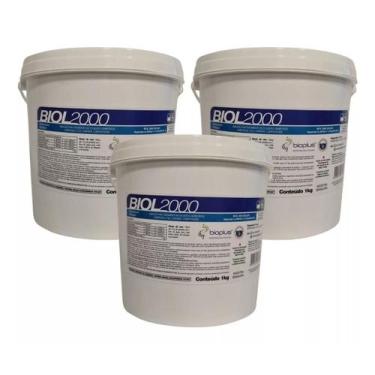 Imagem de Biol2000 Enzimas Biodegradador Limpa Fossa Caixa De Gordura - Kit 3 Ba