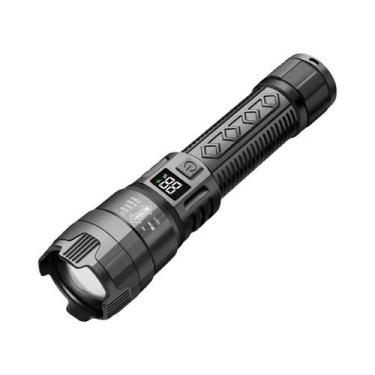 Imagem de Lanterna LED Ultra Brilhante 500000000LM Recarregável, Tocha Tática De