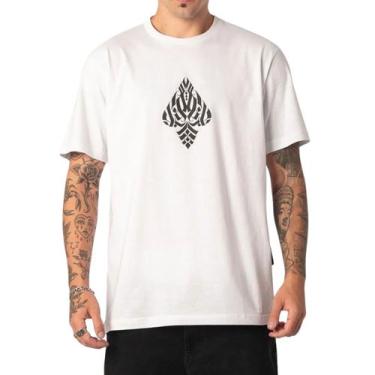 Imagem de Camiseta Mcd Espada Caligrafiti Branco, G, Branco
