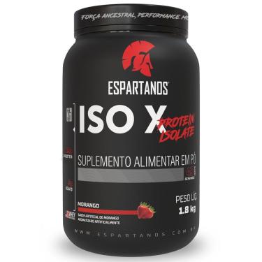 Imagem de Whey Protein ISO X 100% Pure Isolate 1,8kg - Espartanos-Unissex