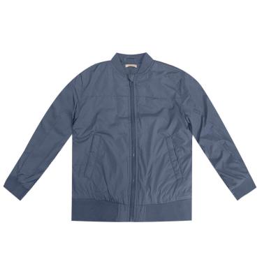 Imagem de Jaqueta Hering Infantil Com Gola Alta Azul-Unissex