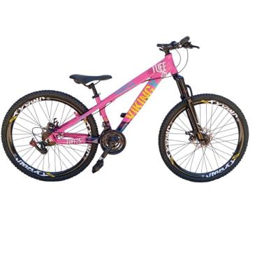 Imagem de Bicicleta 26 VikingX T25 24v Freio Disco Mecânico Pneu Aro 26 Cravudo-Unissex