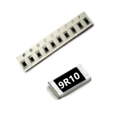 Imagem de 9,1 Ohms 1 20 Peças Resistor Smd 9r1 1206 9r10 3.2mmx1.6mm - import