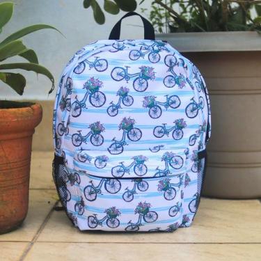 Imagem de Mochila Bicicleta com Flores Resistente Estampa Moderna - Polaris