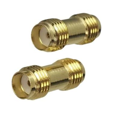 Imagem de Adaptador SMA RP-SMA Para SMA De Alta Qualidade 3x 5x 10x Conector Coa