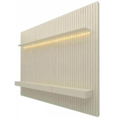 Imagem de Painel Nobre com Nicho 230cm Home para Tv Até 85 Polegadas com Led Gel
