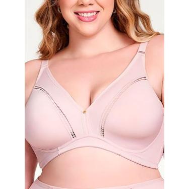 Imagem de Sutiã Sustentação Nayane SP 08 0015 Plus Size Sem Aro Sem Bojo Microfi