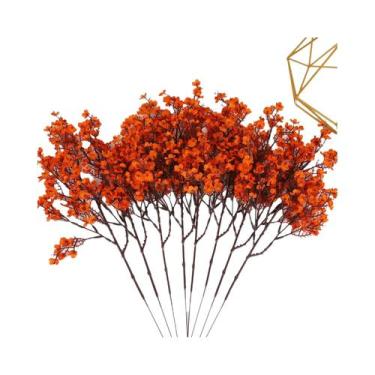 Imagem de Flores Artificiais De Outono 5 Peças Gypsophila Plantas Falsas Decoraç