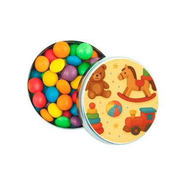 Imagem de Kit 30 Latinhas Lembrancinhas Brinquedos Clássicos