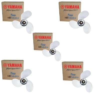 Imagem de KIT 5 Hélice Motor de Popa 15Hp 9 1/4 X 11