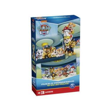 Imagem de Puzzle Progressivo Patrulha Canina - Grow